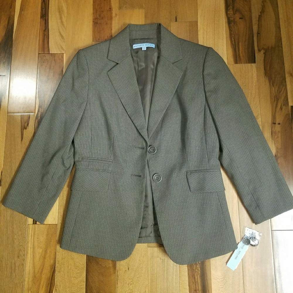 🌟🆕NWT Antonio Melani Gray Harper Blazer / Jacket